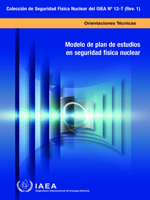 cover image of Modelo de plan de estudios en seguridad física nuclear